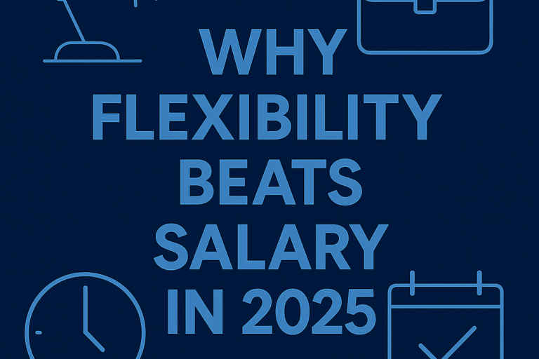 Why Flexibility Beats Salary in 2025